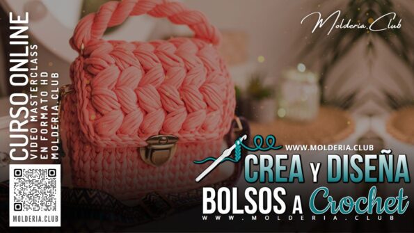 Curso Crea y Diseña Bolsos a Crochet