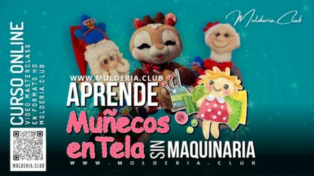 Curso Muñecos de Tela sin Maquinaria