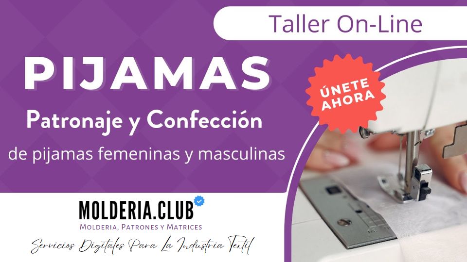 Curso Online Patronaje y Confección de Pijamas