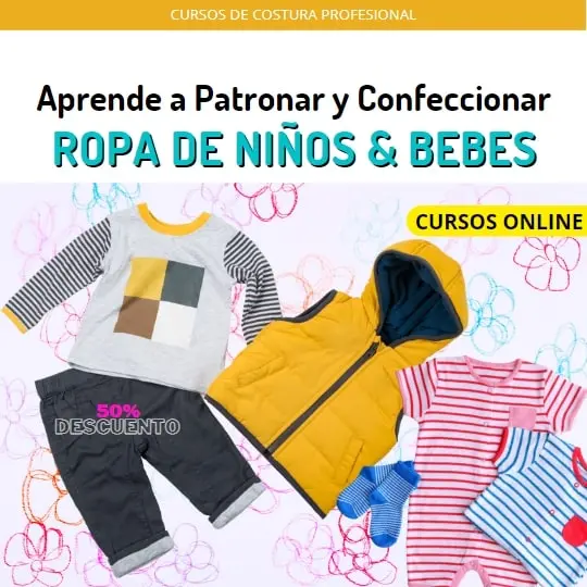 Cursos de ropa de niños y bebes