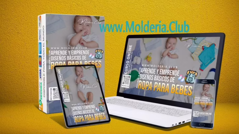 Curso Aprende y Emprende Diseños Básicos de Ropa para Bebes