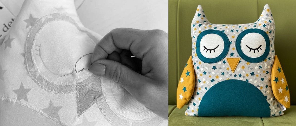 Almohada Búho DIY: más fácil de lo que crees, más adorable de lo que imaginas
