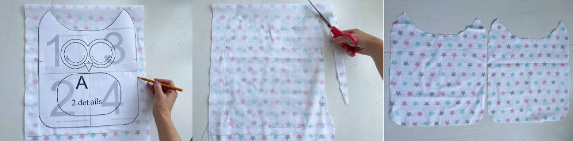 Almohada Búho con retazos: el proyecto de costura que puedes monetizar hoy