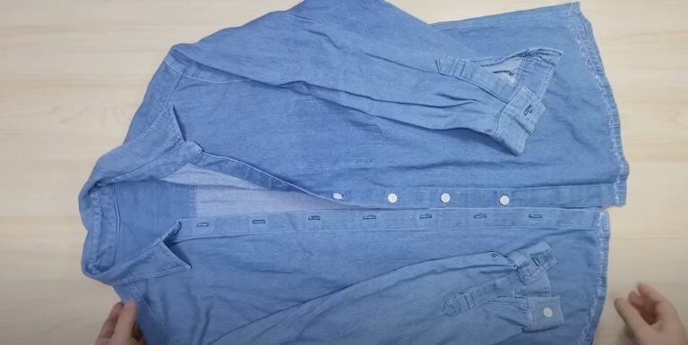 Cómo transformar una camisa de mezclilla en una falda envolvente